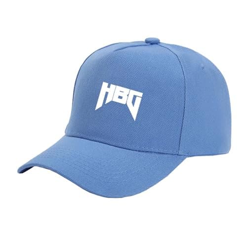 Image of HVAVGLDCW Unisex Comfortable Snapback Hat Golf for H-.u.s-.a.b.e.r.g Sport Trucker Hot Weather Ponytail Hole Baseball Cap Adjustable Plain Dad-QLanSe||one_Size