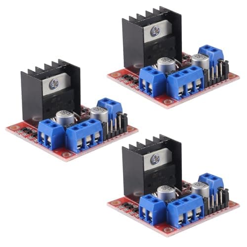 Image of 3PCS L298N Motor Drive Controller Board Dual H Bridge DC Robot Stepper Motor