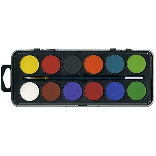 Image of Major Brushes 12-Disc Artist Watercolour Set