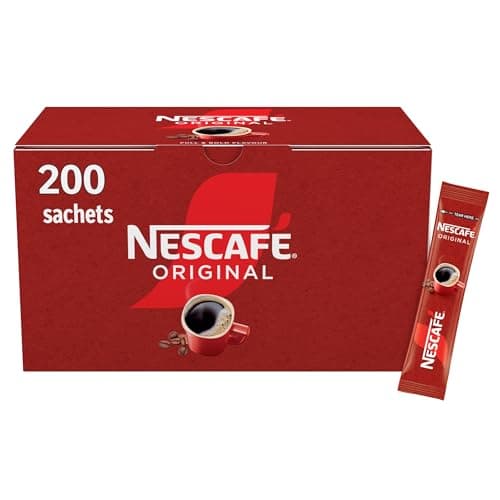 Image of NESCAFÉ Original Instant Coffee Sachets - 200 x 1.8g Sticks