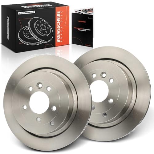 Image of Frankberg Brake Disc Set incl. 2x Discs Rear Vented Ø350mm Compatible with R.a.n.g.e R.o.v.e.r Sport L320 Discovery IV L319 Replace# SDB000646