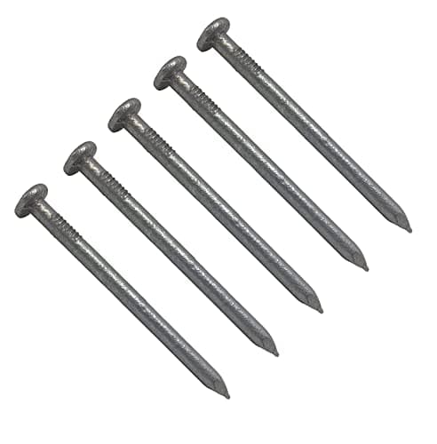 Image of TERF® 40mm X 2.65mm Galvanised Round Wire Nails 40mm (1.5 inch) X 2.65mm Round Nail For Soft and Hard Timber Wood Joinery Construction Furniture Craft Decking