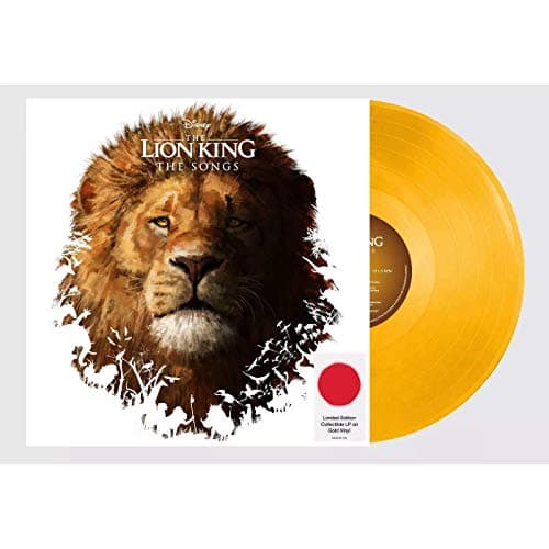Image of The Lion King (Original Motion Picture Soundtrack) - Exclusive Limited Edition Gold Colored Vinyl LP