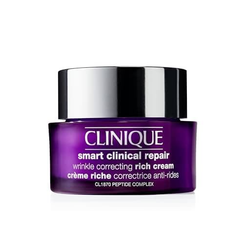 Image of Clinique Smart Clinical Repair Wrinkle Correcting Rich Face Cream With Peptides + Hyaluronic Acid | Anti-Ageing + Hydrating