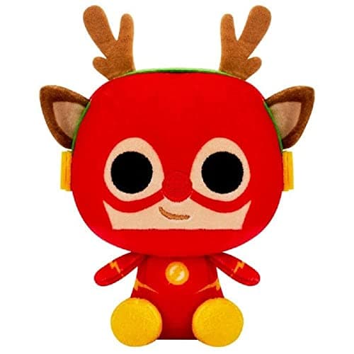 Image of Funko POP! Plush: DC Holiday - 4" The Flash - DC Comics - Soft Toy - Birthday Gift Idea - Official Merchandise - Stuffed Plushie For Kids And Adults - Ideal For Comic Books Fans And Girlfriends