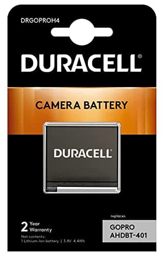 Image of Duracell DRGOPROH4 Replacement Battery for GoPro Hero 4