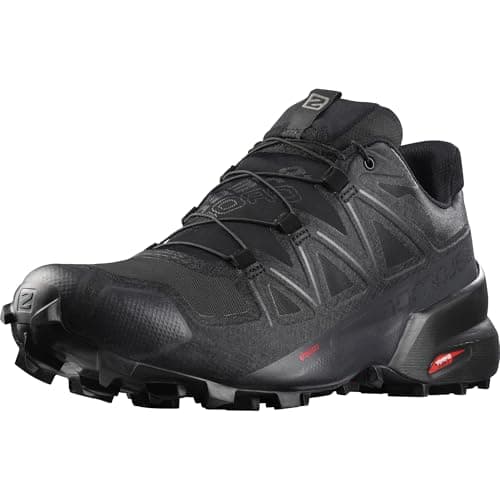 Image of Salomon Women's Speedcross Gore-tex trail running shoes, Black Black Phantom, 6 UK