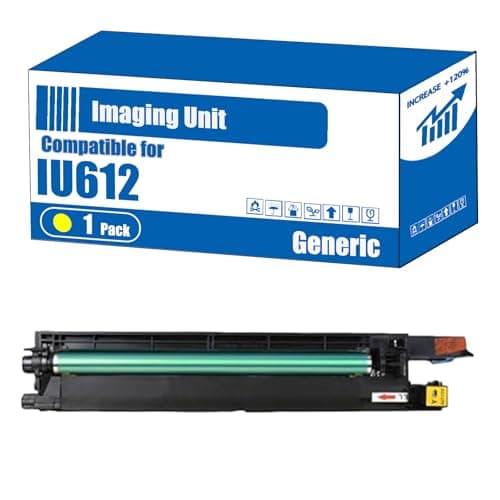 Image of TOEPPEX Compatible for Konica Minolta IU612 Imaging Unit （Drum Unit+Developer Unit） Bizhub C 452 C 552 C 552 DS C 652 C 652 Printers (1 Pack Yellow)