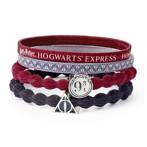 Image of Official Harry Potter Platform 9 3/4 & Deathly Hallows Hair Band Set by The Carat Shop