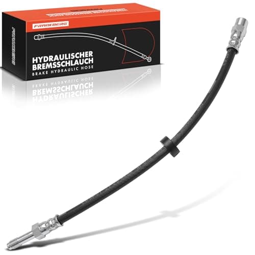 Image of Frankberg 1x Brake Hose Hydraulic Front Left or Right Compatible with S60 I 384 2.0L-2.5L 2000-2010 S70 P80 2.0L 1998-2000 S80 I 184 2.5L-2.9L 1998-2006 Replace# 9169140