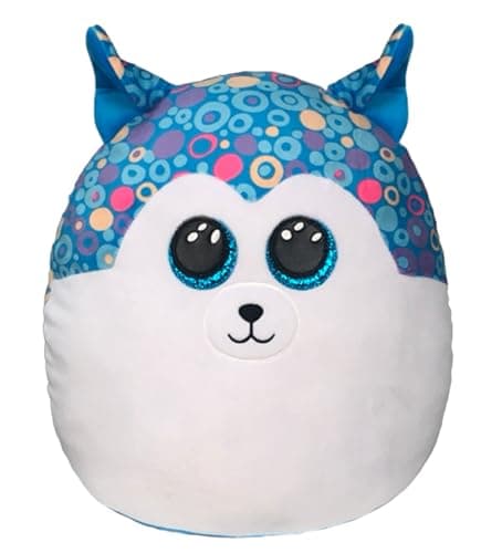 Image of TY 2007565 Helena Squishaboo 10" Husky kuscheliges Kissen, Multicolor, 20 cm