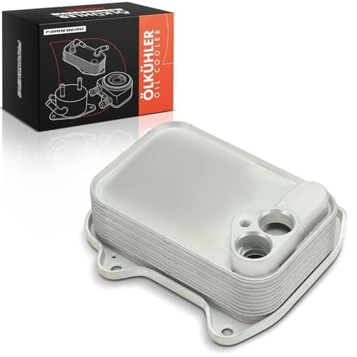 Image of Frankberg Oil Cooler Engine Engine oil cooler Compatible with A3 8P1 8P7 8PA Polo 6C1 6R1 Golf V 1K1 1K5 AJ5 VI 5K1 517 AJ5 P.assat 362 3C2 365 J.etta O.ctavia Replace# 03C117021D