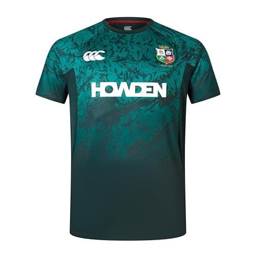 Image of British & Irish Lions Canterbury Men's Official Canterbury Superlight T-Shirt | Rugby Tee | Breathable, Scarab, 4XL