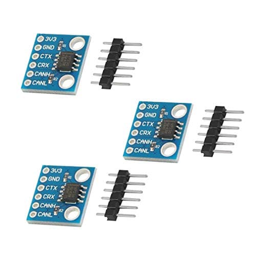 Image of Hailege 3 x SN65HVD230 CAN Bus Transceiver Communication Thermal Protection Slope Control Module for Arduino Controller Board