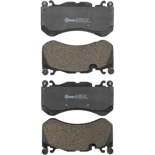 Image of Brembo Front Brake Pads (P 50 142), Disc Brake Pad Set, Stainless Steel, Front