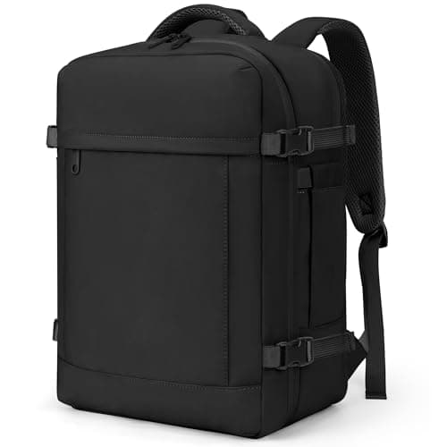 Image of ETRONIK for Easyjet Cabin Bag 45x36x20, Underseat Hand Luggage Bag Carry on Travel Backpack Flight Bag, Cabin Size for Airplanes Hand Luggage Rucksack Fit 15.6 Inch Laptop, Black
