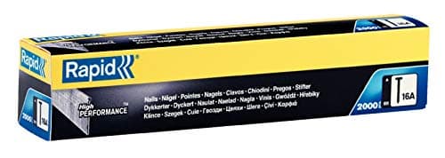 Image of Rapid Professional No. 16A 20° Galvanised Brad Nails, Length 50 mm, Pack of 2000, 5000820