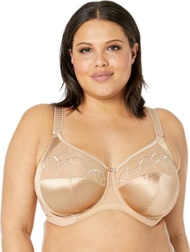 Image of Elomi Women's Cate Full Coverage Comfort, Support, & Elegance. Dd+ Bras, Opaque, Hazel, 46FF