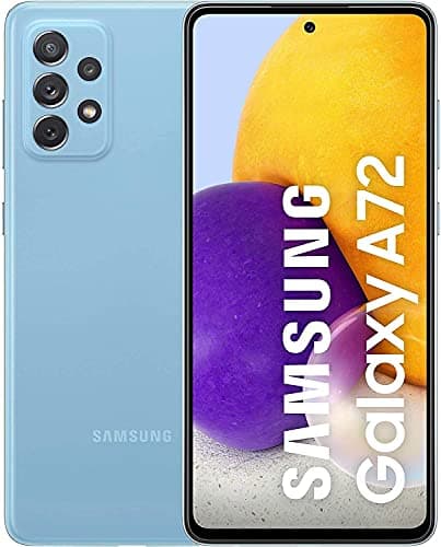 Image of Samsung Galaxy A72 - Smartphone 128GB, 6GB RAM, Dual Sim, Blue (Renewed)