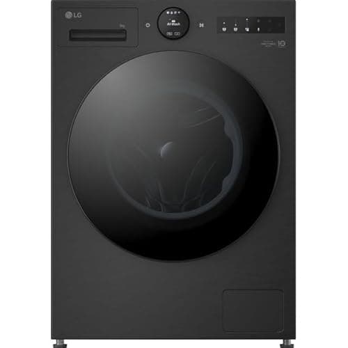 Image of LG VX70 Series AI Direct Drive™ F4X7009TBB 9kg Washing Machine with 1400 rpm - Matte Black - A Rated
