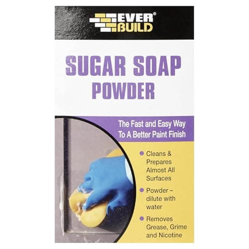 Image of Everbuild Sugar Soap Powder – Cleans Grease, Grime and Nicotine Stains – 430g