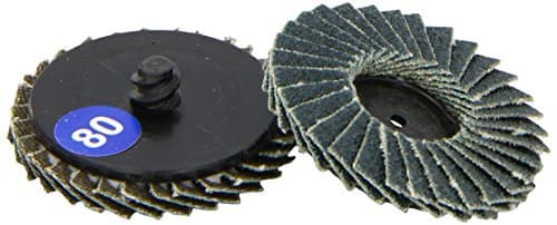 Image of Connect 32114 Abracs Quick Lock Flap Discs 50mm x P80 5pc