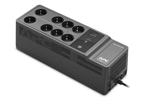 Image of APC Back-UPS - BE650G2-GR - UPS 650VA, Black, (8 Outlets, Surge Protected, 1 USB Charging Port)