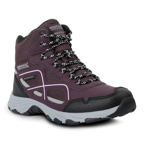 Image of Regatta Lady Vendeavour Women's Walking Boots Waterproof Breathable Padded Hiking Footwear