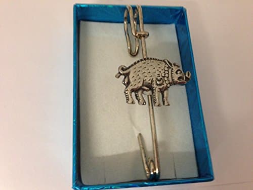 Image of Richard III Boar R3BPPIN kilt pin Scarf or Brooch pin pewter emblem 3" 7.5 cm