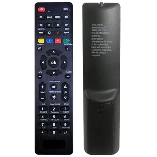 Image of Universal TV Remote Control - universal remote control for tv Samsung, Vizio, Sony, Panasonic, Smart TV, HAIER, Toshiba, Philips, TCL tv remote control universal