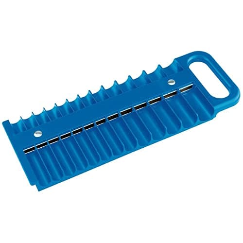Image of Draper 30854 1/4 Inch Square Drive Magnetic Socket Retaining Tray, Blue