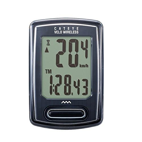 Image of CatEye Velo Wireless Plus Cycle Computer: Wireless; Tracks Speed, Distance, Time; Easy Setup; Large Display; WaterProof; Long Battery Life