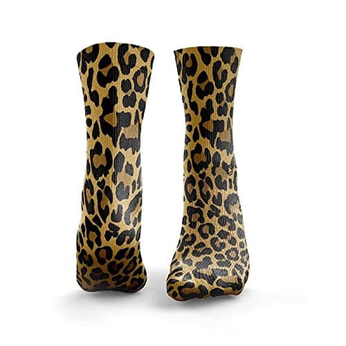 Image of HEXXEE Women's Leopard Socks Original, Womens: 4-7 UK / 6-9 US