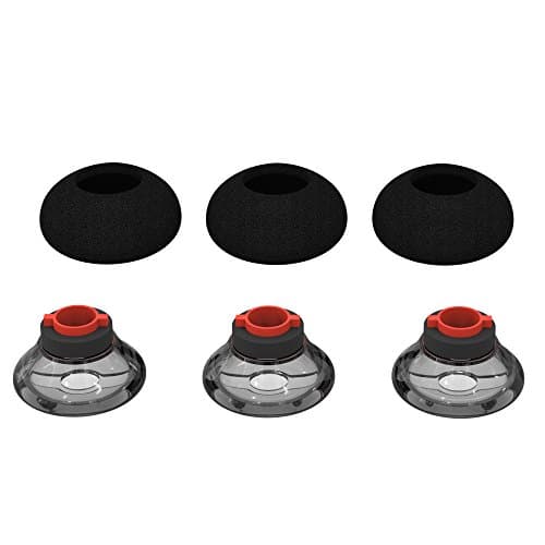 Image of Voyager 5200 Eartips Replacement,Voyager Legend 30/ Voyager Legend 50 Ear tips,3 Pack Eargel kits Foam Cushion Cover for Plantronics/Poly Voyager Headphone-Medium