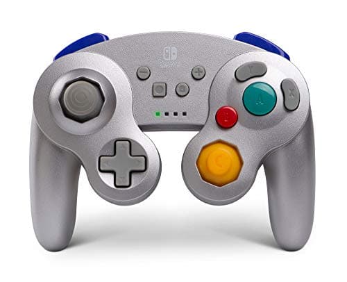 Image of PowerA Wireless Controller for Nintendo Switch and Nintendo Switch Lite - Gamecube Style Silver
