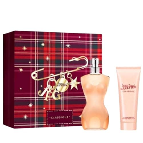Image of Jean Paul Gaultier Classique Eau de Toilette 100ml Gift Set 2024 (Contains 100ml EDT, 75ml Body Lotion)