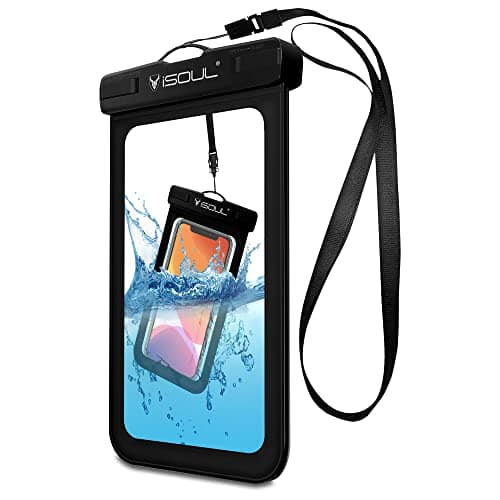 Image of Waterproof Phone Case, Waterproof Phone Pouch Dry Sealed Bag with Lanyard for iPhone 17 16 15 14 13 12 11 Pro Max XR XS SE Samsung S24 S23 S22 S21 Huawei P60 for Beach Swimming Fishing Hiking Surfing