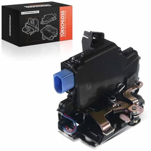 Image of Frankberg Door Lock Actuator Front Left Compatible with Polo 9N 2001-2009 C.a.d.d.y MK III 2004-2011 Fabia I 6Y2 6Y3 6Y5 2000-2007 Roomster 5J 2007-2010 Ibiza MK IV 2002-2008 Replace# 3B1837015AQ
