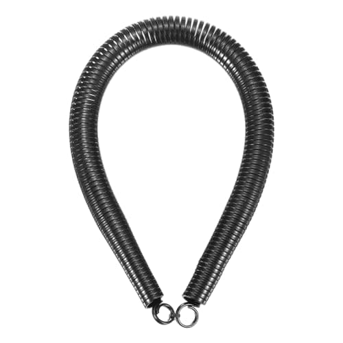 Image of sourcing map PVC Spring Tube Bender 17.1mm OD 380mm Long Conduit Pipe Bender Bending Spring for Pipe Bending Devices in Home Hydropower, Black
