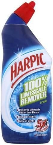 Image of Harpic Limescale Remover Fresh 750ml (Pack of 6) – Powerful Toilet Cleaner for Tough Stains
