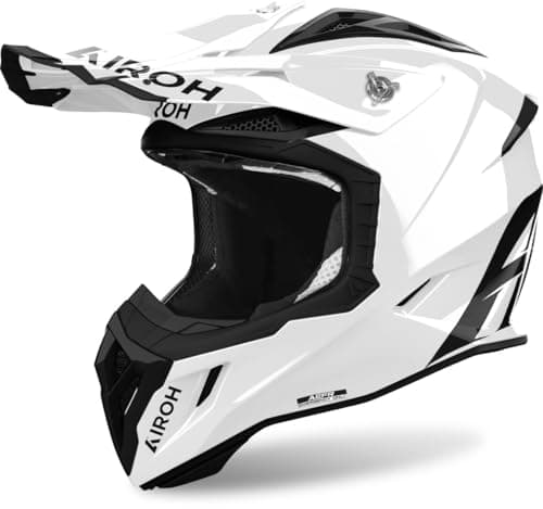 Image of AIROH motocross helmet Aviator Ace 2 white AVA214 size M