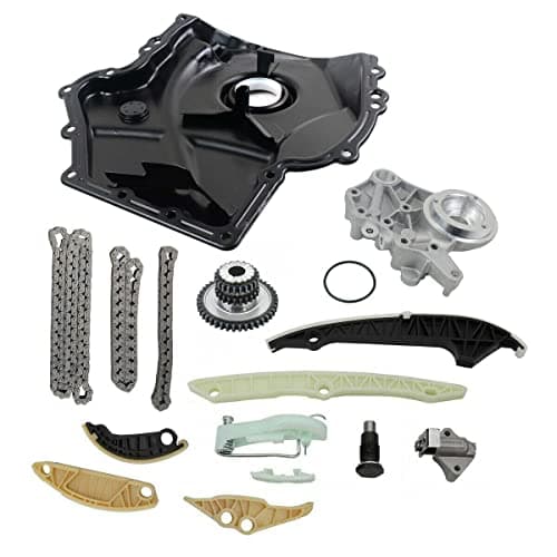 Image of Flynsu Timing Chain Kit for Timing Case 06H109158J for 1.8 2.0 TFSI TSI CAE CCZ BZB CAW 06H109509Q 06H109469AP