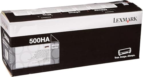 Image of Lexmark 50F0HA0 500HA - High Yield - black - original - toner cartridge LCCP - for Lexmark MS310d, MS310dn, MS312dn, MS315dn by Lexmark