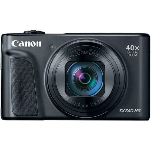 Image of Canon PowerShot SX740 HS Digital Camera - Black (International Version)
