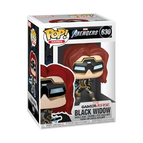 Image of Funko POP! Marvel: Marvel Avengers Game - Black Widow - (Stark Tech Suit) With GW Chase - (Styles May Vary) - Collectable Vinyl Figure - Gift Idea - Official Merchandise - Toys for Kids & Adults