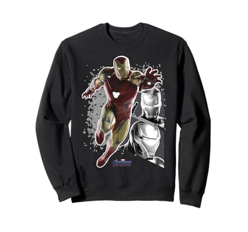 Image of Marvel Avengers Endgame Iron Man Panel Pose Sweatshirt