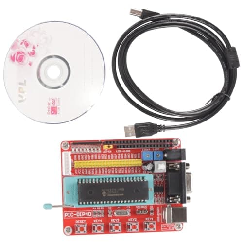 Image of Hoite Microchip PIC Board with RS232 Interface PIC16F877A Microcontroller PIC Development Board