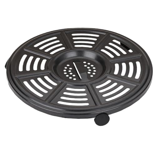 Image of Air Fryer Replacement Tray for Ninja AF160UK 5.2L 6 in 1 AF100UK 3.8L 4 in 1, 8.2'' Round Rack Food Grade Air Fryer Accessories for Grill Pan Grill Plate Crisper Plate Replacement Parts Tray Rack