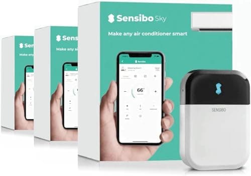 Image of Sensibo Sky 3 Pack, Smart Home Air Conditioner System - Quick & Easy Installation. Maintains Comfort with Energy Efficient App