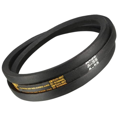 Image of TA-VIGOR A55 Drive V-Belt 55" Inner Length 13mm Width 8mm Thick, Rubber Transmission Belt for Mower, Traction, Industrial Drive Systems